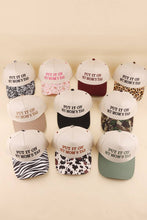 Load image into Gallery viewer, Put It On My Mom's Tab Two Tone Snapback Hat
