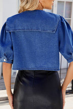 Load image into Gallery viewer, Josephine Denim Short Jacket
