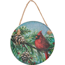Load image into Gallery viewer, Woodland Cardinal Ornament
