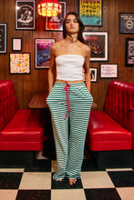 Load image into Gallery viewer, IP60012 Wide Leg Striped Lounge Pants
