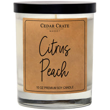 Load image into Gallery viewer, Citrus Peach Soy Candle

