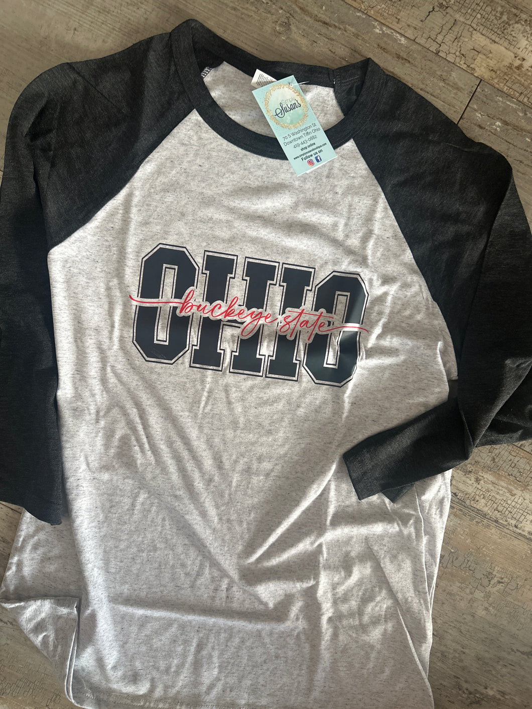 Ohio Buckeye State Baseball T-Shirt