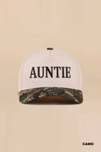 Load image into Gallery viewer, Auntie Two Tone Snapback Hat

