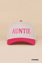 Load image into Gallery viewer, Auntie Two Tone Snapback Hat
