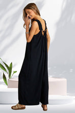 Load image into Gallery viewer, SADIE RUFFLE SHOULDER JUMPSUIT

