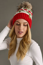 Load image into Gallery viewer, Holly Pom Hat
