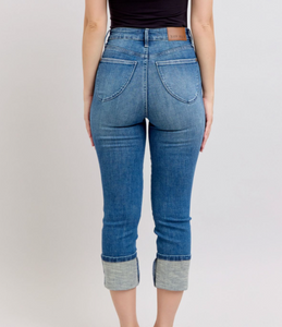 Judy Blue TC Back Shield Pocket Capri