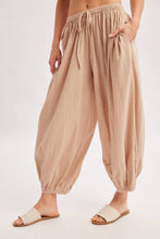 Load image into Gallery viewer, LAUREN  DRAWSTRING BALLOON PANTS
