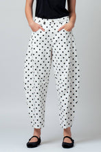 Load image into Gallery viewer, Sloan Polka Dot Print Cotton Barrel Leg Jeans - Simply Susan’s
