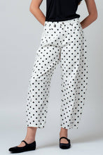 Load image into Gallery viewer, Sloan Polka Dot Print Cotton Barrel Leg Jeans - Simply Susan’s
