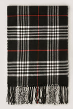 Load image into Gallery viewer, Giant Check Cashmere Feel Muffler Scarf - Simply Susan’s
