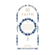 Load image into Gallery viewer, Blue Faith Bracelet - Simply Susan’s
