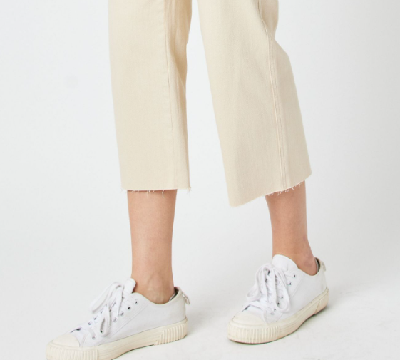 Judy Blue Garment Dyed Crop Wide