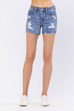 Load image into Gallery viewer, Judy Blue Lace Patch Destroy Shorts (XL Only) - Simply Susan’s
