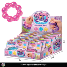 Load image into Gallery viewer, Fun Doh Squishy Sparkle Glitter Sensory Bracelet
