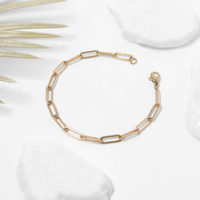 Load image into Gallery viewer, Stainless Steel Paperclip Chain Bracelet
