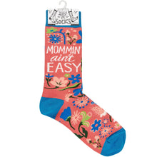 Load image into Gallery viewer, Mommin' Ain't Easy Socks

