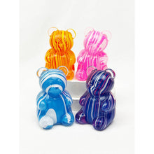 Load image into Gallery viewer, Marbled Gummy Bear Squishy Toy
