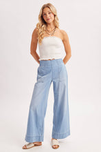 Load image into Gallery viewer, WIDE-LEG DENIM JEANS
