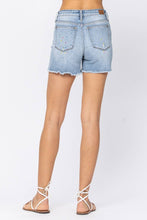Load image into Gallery viewer, Judy Blue Hi-Rise Paint Splash Destroy Shorts - (XL Only) - Simply Susan’s
