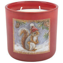 Load image into Gallery viewer, Winter Squirrel Candle
