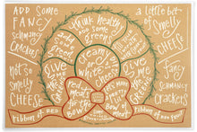 Load image into Gallery viewer, Charcuterie Cheat Sheet | Wreath - Simply Susan’s

