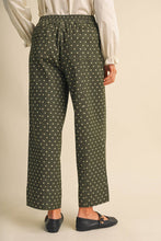 Load image into Gallery viewer, CATHERINE POLKA DOT WIDE LEG CROPPED PANTS
