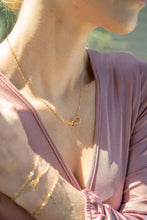 Load image into Gallery viewer, 18K Gold PVD Stainless Steel Interlocked Rings Necklace
