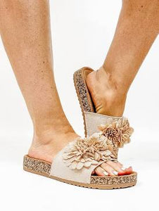 Wild Child Natural Sandals