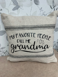 12x12 Grandma Pillow