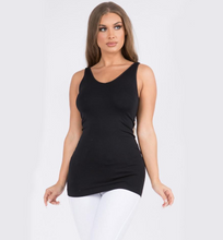 Load image into Gallery viewer, Women&#39;s Seamless Reversible V-Neck Tank Top
