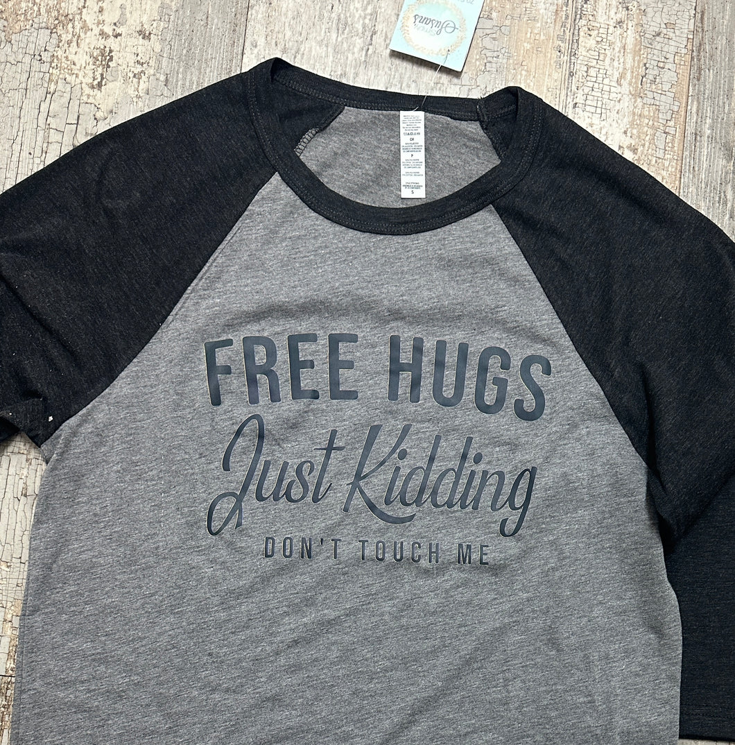 Free Hugs Valentine Baseball T-Shirt