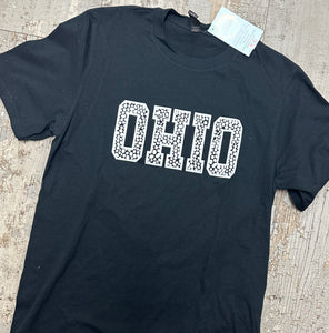 Ohio Dotted Crew Neck T-Shirt