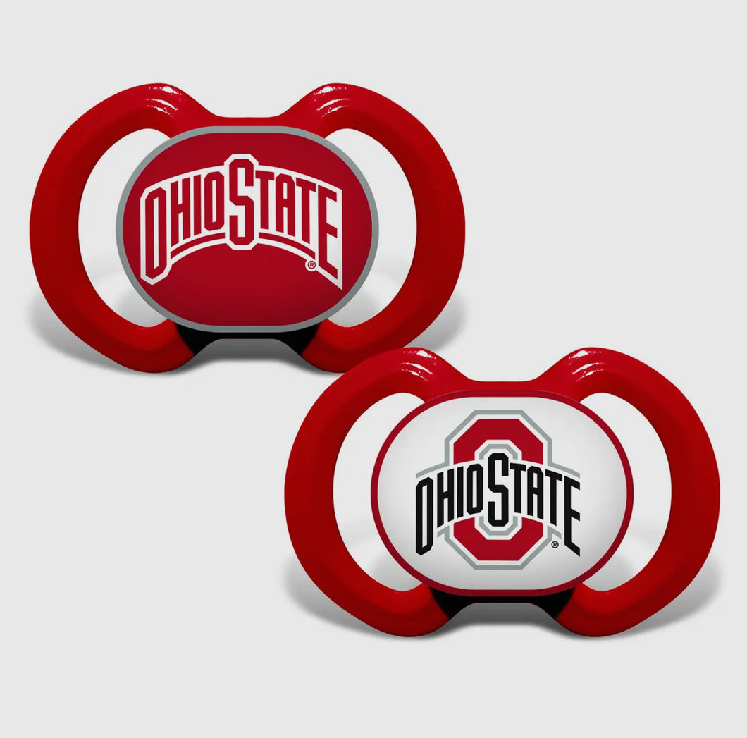 Ohio State Buckeyes - Pacifier 2-Pack