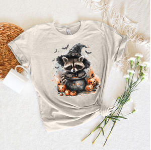 Fall Racoon T Shirt