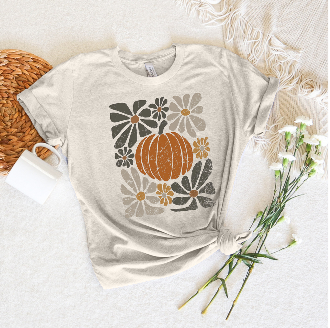 Boho Floral Fall T-Shirt