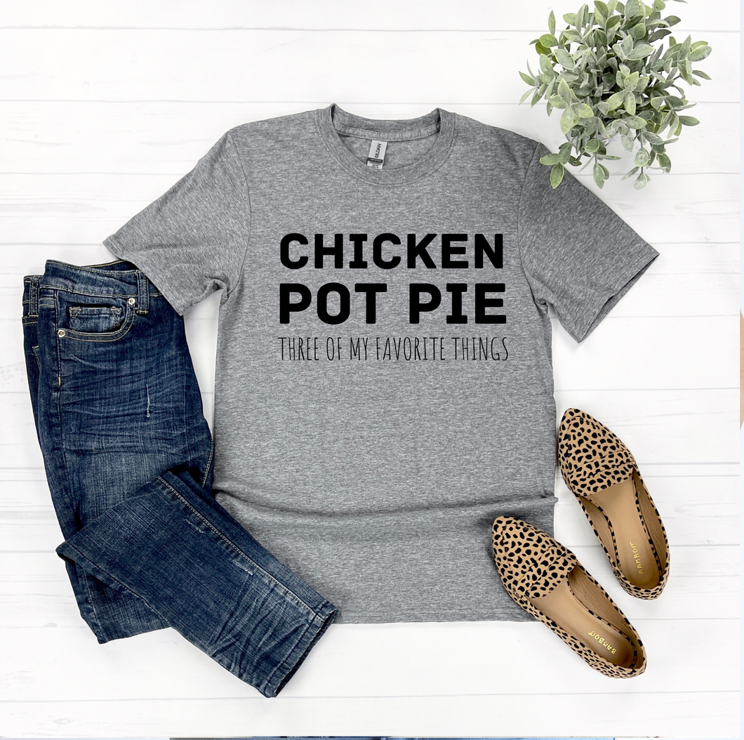 Chicken Pot Pie Crew T Shirt