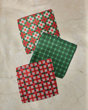 Load image into Gallery viewer, Noel Plaid Dishcloth Set - Holiday 2026
