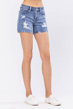 Load image into Gallery viewer, Judy Blue Lace Patch Destroy Shorts (XL Only) - Simply Susan’s
