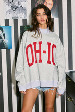 Load image into Gallery viewer, 'OH-IO &amp; OH' Reversible Mockneck Sweatshirt
