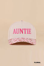 Load image into Gallery viewer, Auntie Two Tone Snapback Hat
