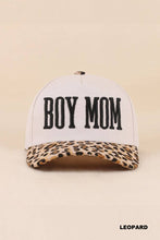 Load image into Gallery viewer, Boy Mom Two Tone Snapback Hat
