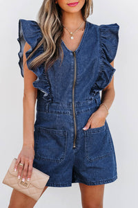 Natalia Belted Romper