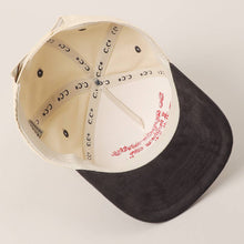 Load image into Gallery viewer, So Apparently I Have An Attitude Two-Tone Suede Trucker Hat
