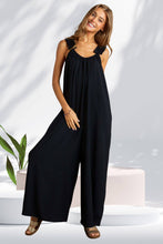 Load image into Gallery viewer, SADIE RUFFLE SHOULDER JUMPSUIT
