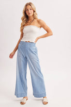 Load image into Gallery viewer, WIDE-LEG DENIM JEANS

