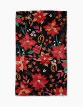 Load image into Gallery viewer, Poinsettia Tea Towel
