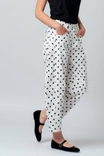 Load image into Gallery viewer, Sloan Polka Dot Print Cotton Barrel Leg Jeans - Simply Susan’s
