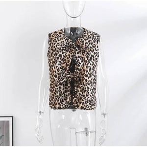 MacKenzie Leopard Vest