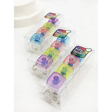 Load image into Gallery viewer, Light Up Clear Keyboard Keychain Fidget Toy
